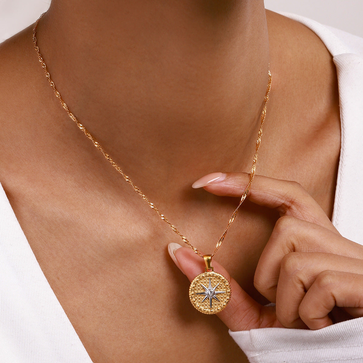 Parker Gold Star Pendant