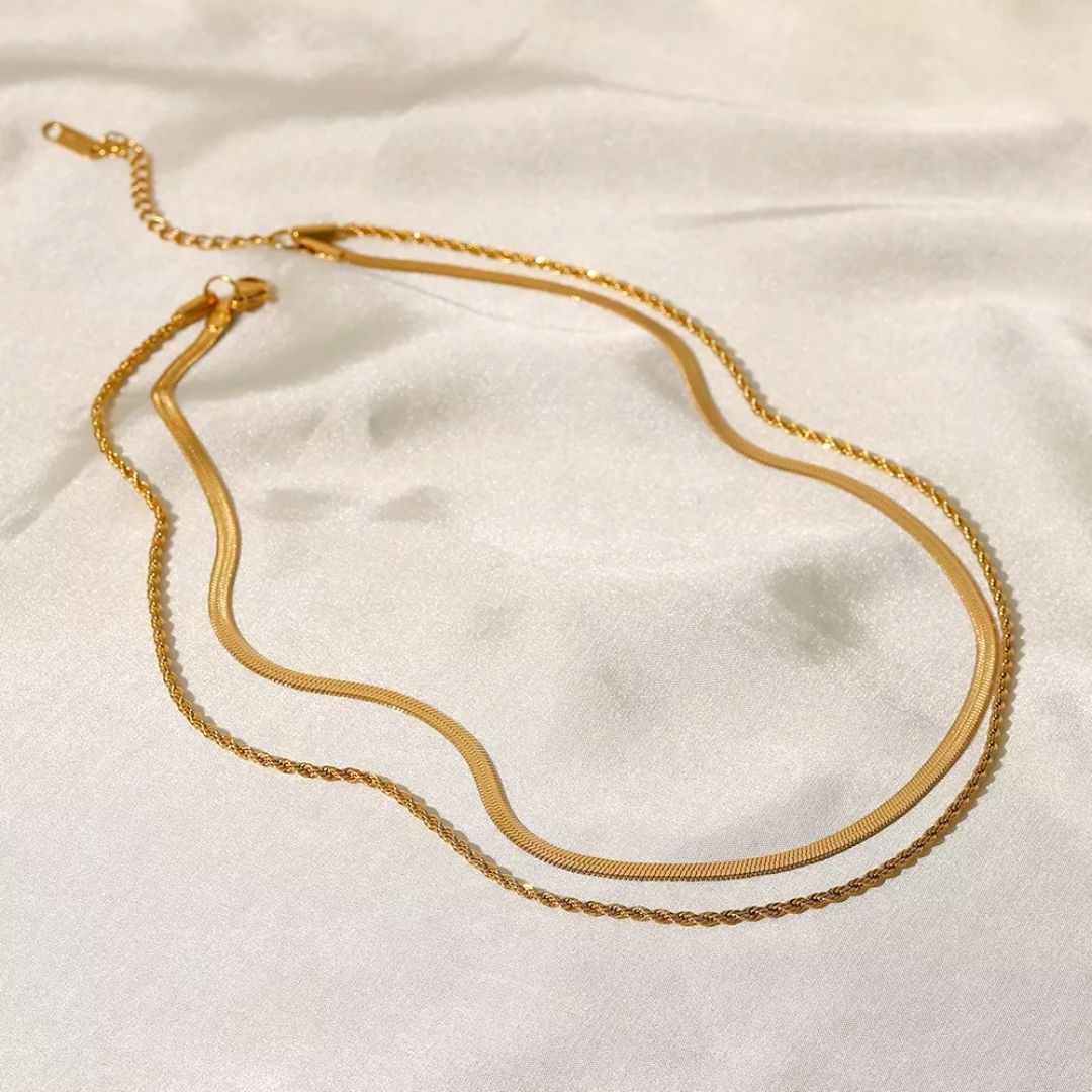 "IOS" Layered Necklace